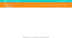 Desktop Screenshot of orangenailstudio.com