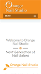 Mobile Screenshot of orangenailstudio.com